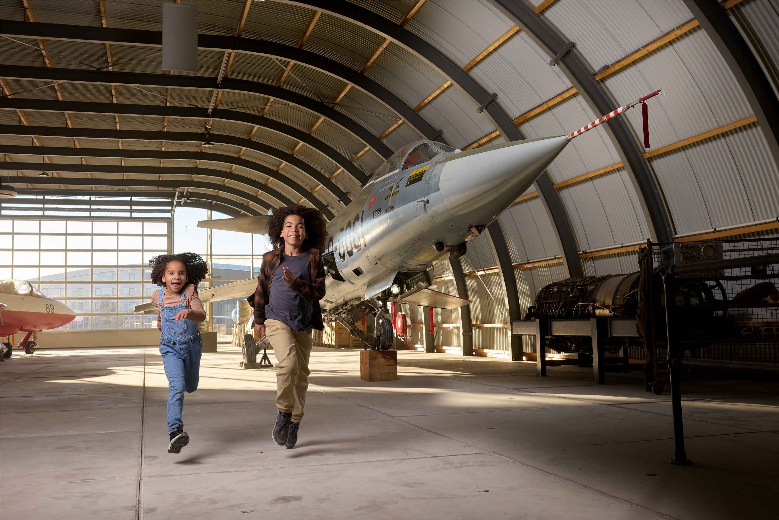Aviodrome straaljagerexpositie