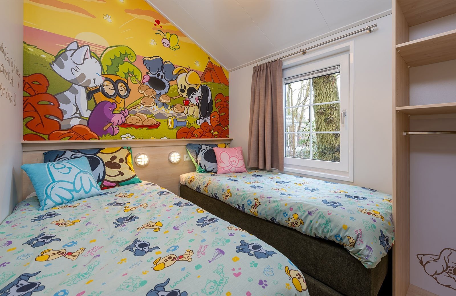 Charlies duinhuis slaapkamer