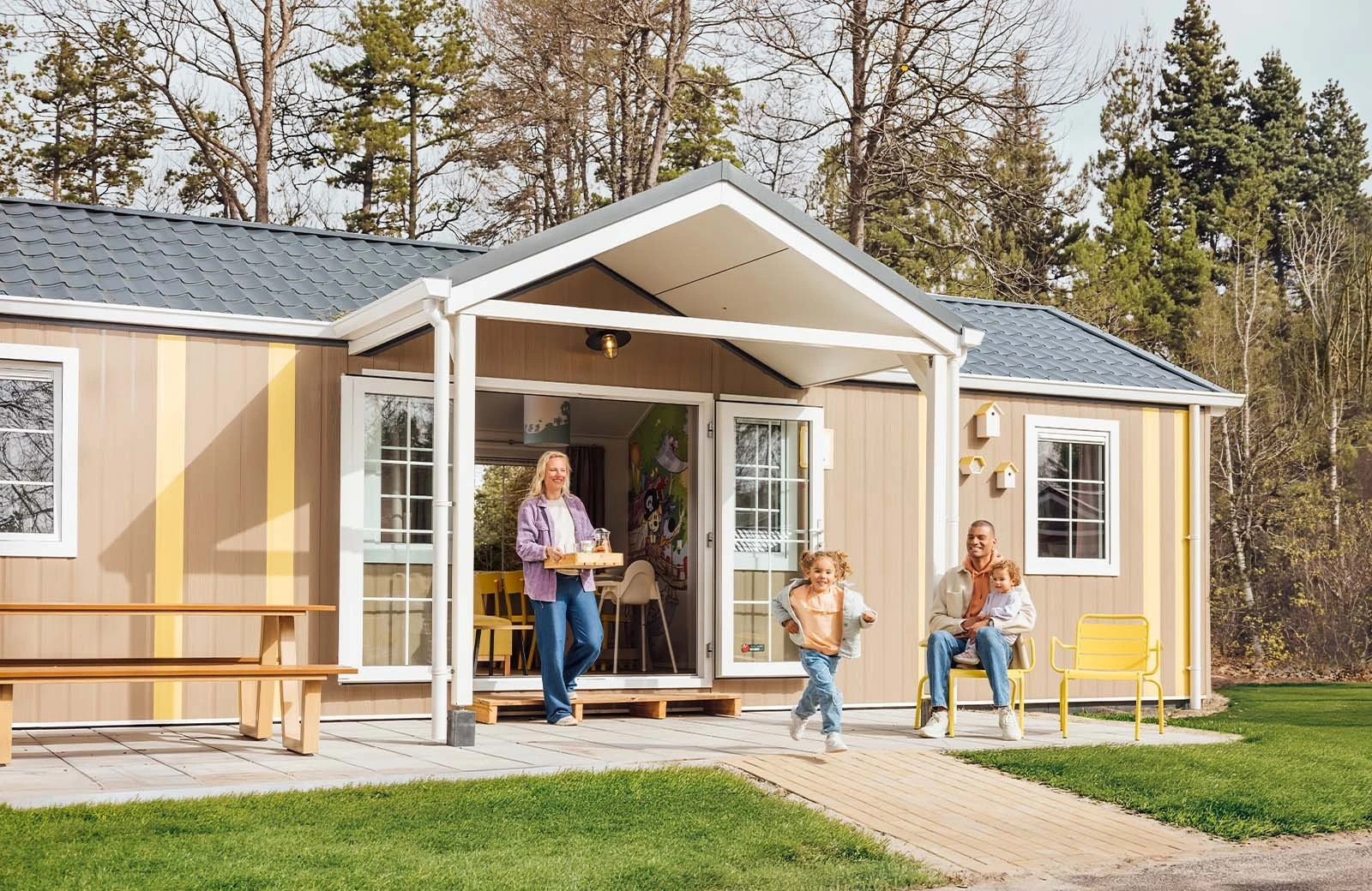 Charlies duinhuis terras