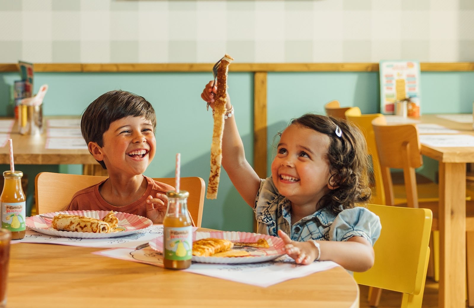 Peutermenu bij Tantes Pannenkoek