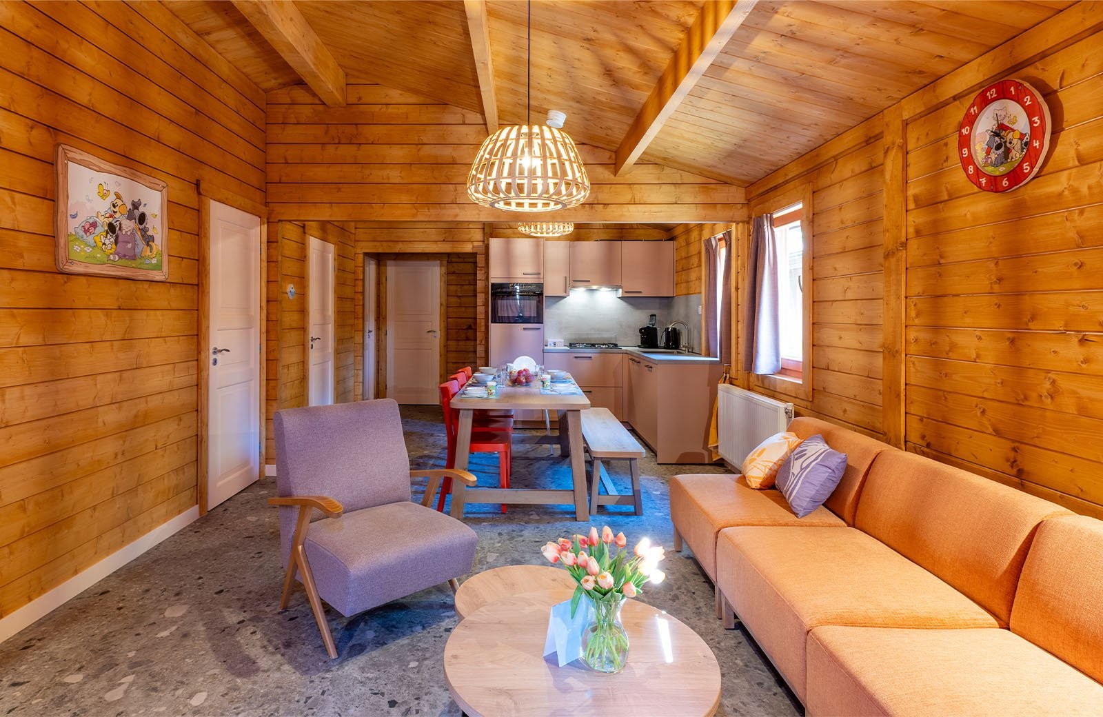 Wp lodge 6p woonkamer